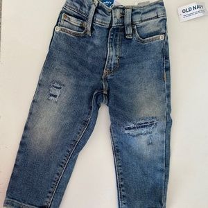 Old Navy Skinny Jeans adjustable waist 12-18 months